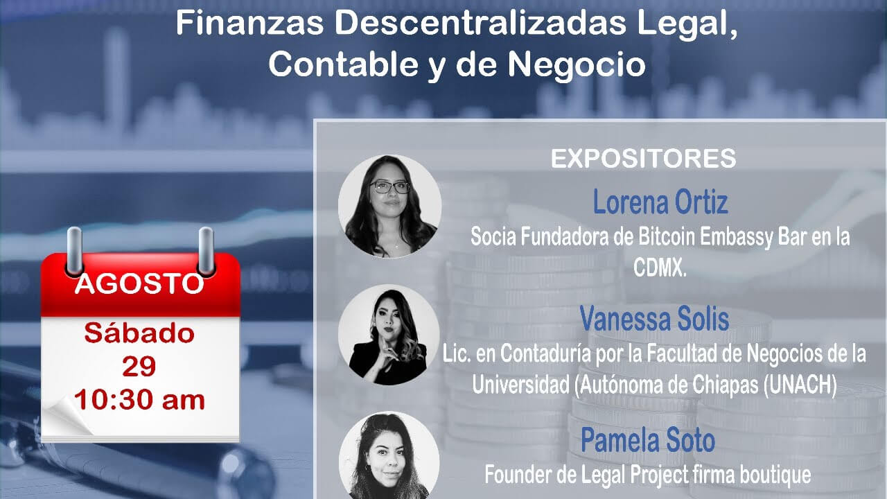 Finanzas Descentralizada Legal, Contable y de Negocio